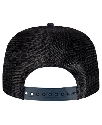 Мужская кепка-снэпбэк для гольфиста New Era, темно-синяя бейсболка Boston Red Sox с пенопластовой сеткой в тон