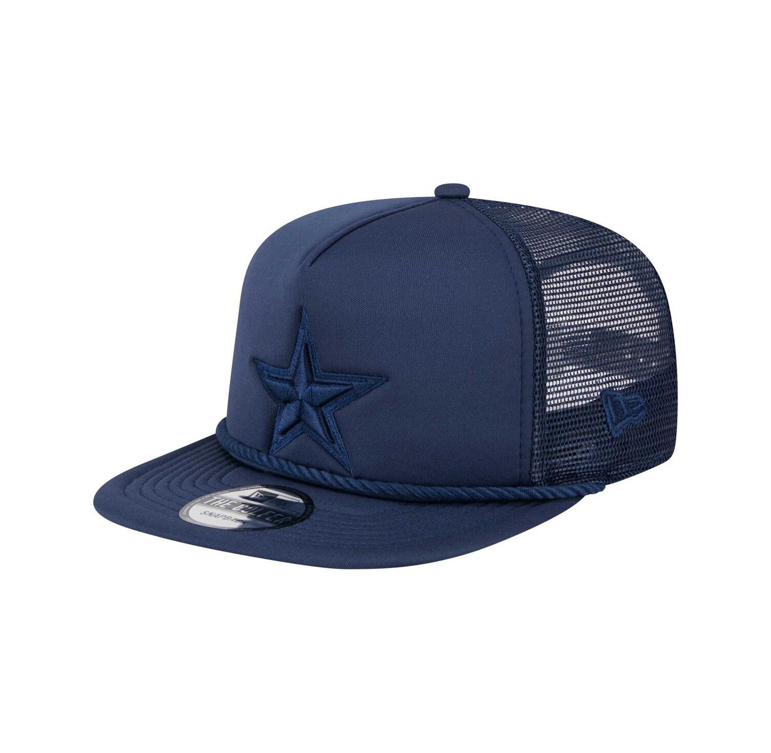 Men's Navy Dallas Cowboys Active Tone Golfer Snapback Hat