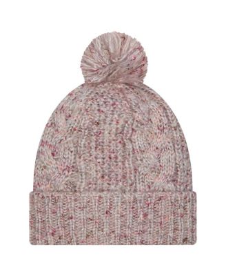 Женская модная вязаная шапка Stone Denver Broncos с манжетами и помпоном в тон новой эры от Stone Denver Broncos