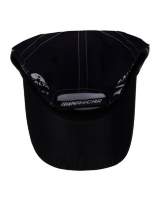 Коллекция Hendrick Motorsports Team Collection Мужская белая/черная униформа William Byron Raptor с регулируемой шляпой