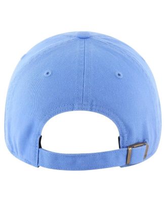 Женская пудрово-голубая шляпа бренда '47 Los Angeles Chargers Luminance Cheer Clean Up с регулируемой яркостью