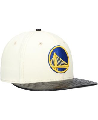 Men's White/Black Golden State Warriors Visor Two-Tone 59FIFTY Fitted Hat