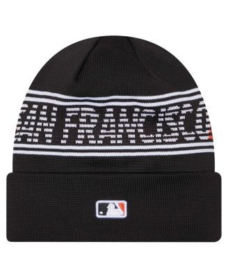 Men's Black San Francisco Giants Authentic Collection Cuffed Knit Hat
