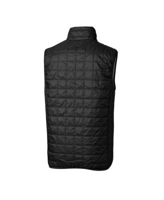 Men's Black Philadelphia Eagles Rainier PrimaLoft Eco Full-Zip Puffer Vest