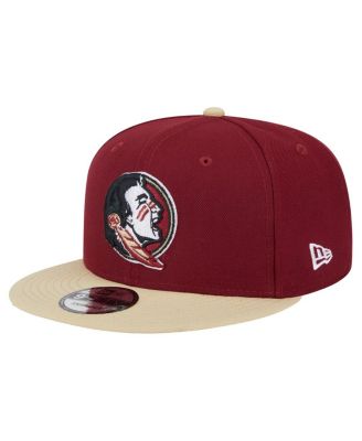 New Era - Men's  Garnet/Gold Florida State Seminoles Two-Tone 9FIFTY Snapback Hat