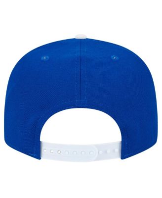 Мужская кепка New Era Royal/White Kentucky Wildcats с двухцветной застежкой-молнией 9 футов 5 дюймов