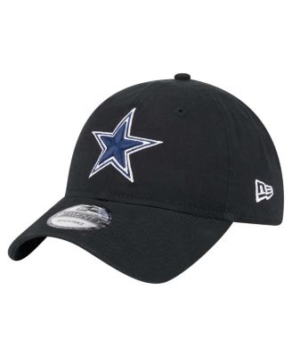 New Era - Men's   Black Dallas Cowboys Main 9TWENTY Adjustable Hat