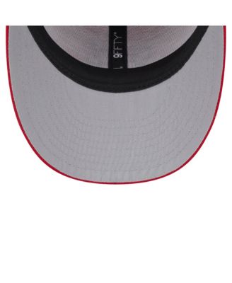 Мужская кепка-бейсболка New Era Red Maryland Terrapins Trucker 9FIFTY Snapback