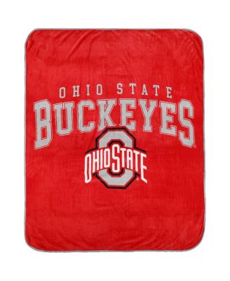 Pegasus Home Fashions - Ohio State Buckeyes Vintage Arch Ultra Soft 50" x 60" Blanket
