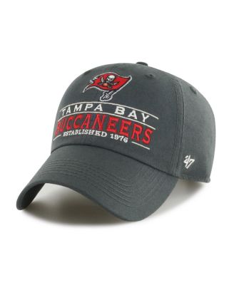 '47 Brand - Men's  Pewter Tampa Bay Buccaneers Vernon Clean Up Adjustable Hat