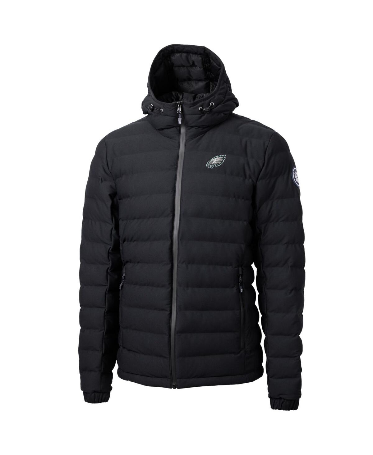 Men's Black Philadelphia Eagles Mission Ridge Full-Zip Puffer Jacket - Black