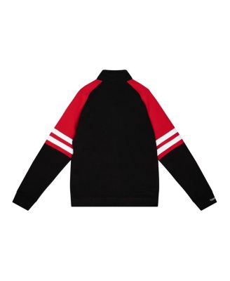 Мужская черная спортивная куртка Mitchell & Ness Buckeyes MVP 2.0 от штата Огайо на молнии