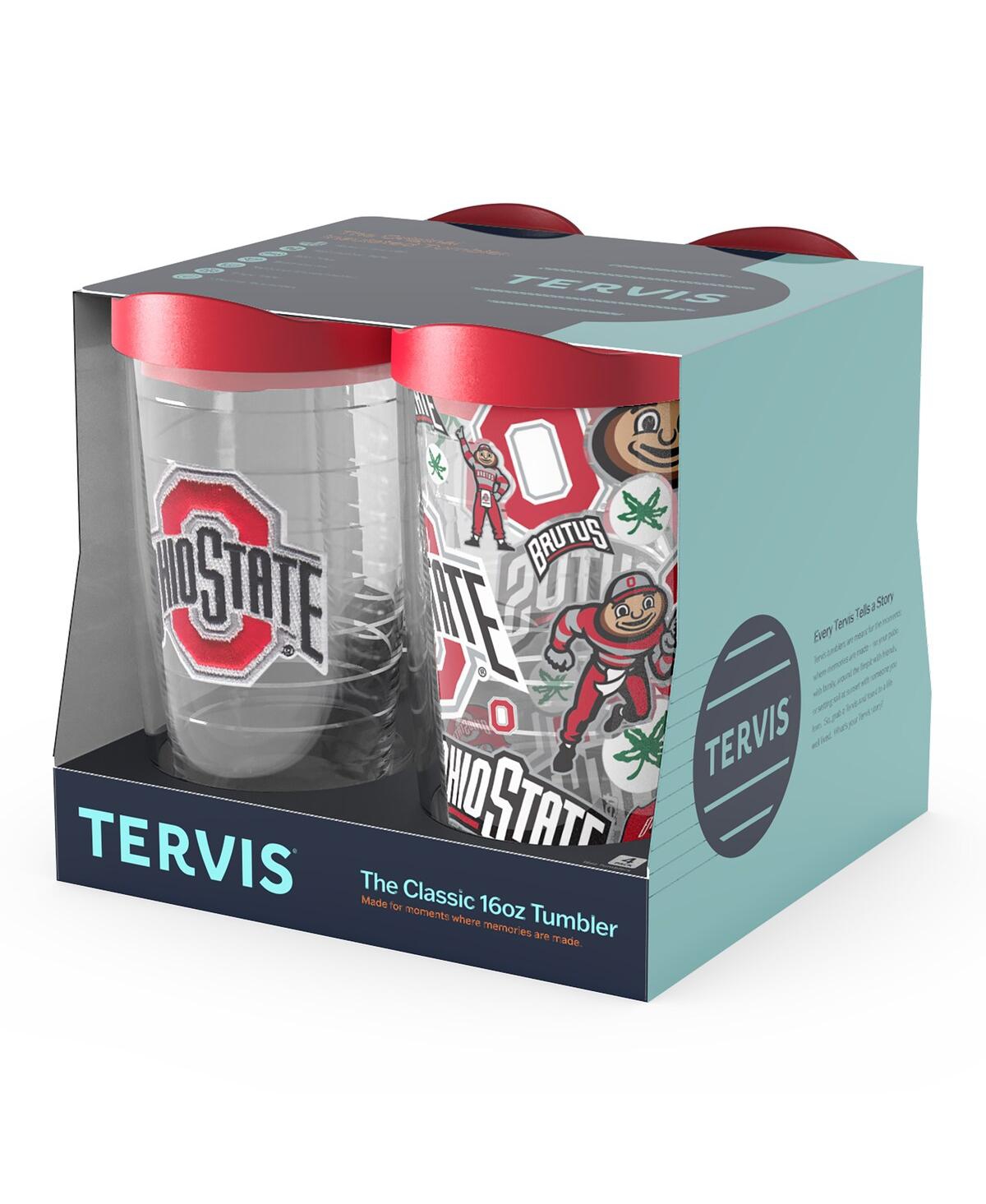 Tervis Tumbler Ohio State Buckeyes Four-pack 16oz. Classic Tumbler Set In No Color