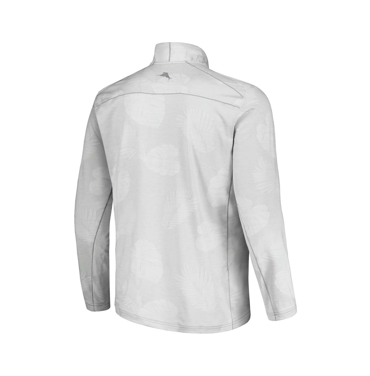 Мужская куртка Tommy Bahama Gray San Diego Padres Delray Frond IslandZone Half-Zip — фото 2