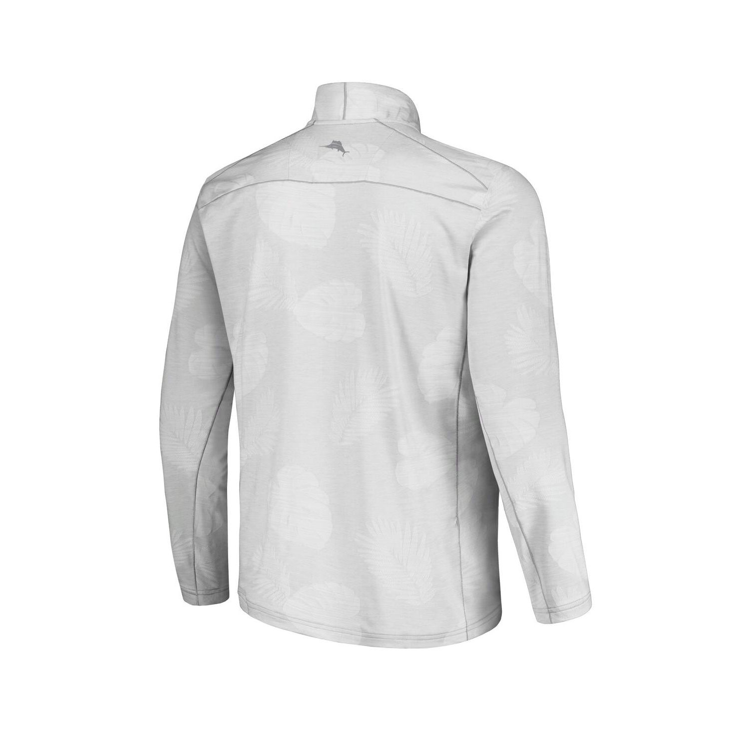 Men's Gray San Diego Padres Delray Frond IslandZone Half-Zip Jacket