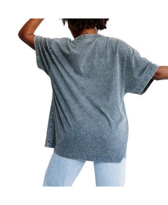 Женская серая футболка с надписью Kansas City Chiefs On Point от Gameday Couture Оверсайз со слоганом