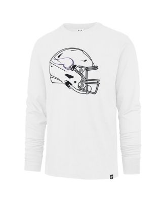 Men's&nbsp;White Minnesota Vikings Imprint Long Sleeve T-Shirt