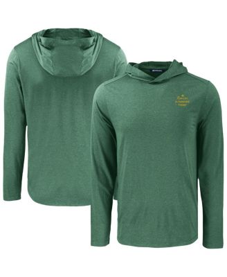 Cutter & Buck - Men's Cutter Buck Green Notre Dame Fighting Irish Play Like A Champion Today Coastline Epic Comfort Eco Long Sleeve Hoodie T-Shirt