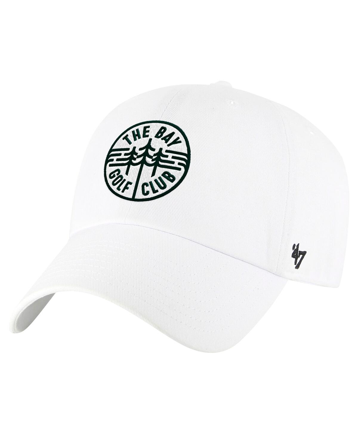 47 Brand Men's White Tgl The Bay Golf Club Clean Up Adjustable Hat In White
