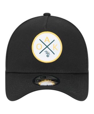 Men's Black Oakland Athletics 9FORTY A-Frame Adjustable Hat