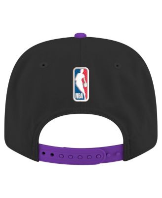 Мужская фиолетовая бейсболка New Era из трикотажа Los Angeles Lakers Statement Edition с застежкой-молнией на крючке 9SEVENTY