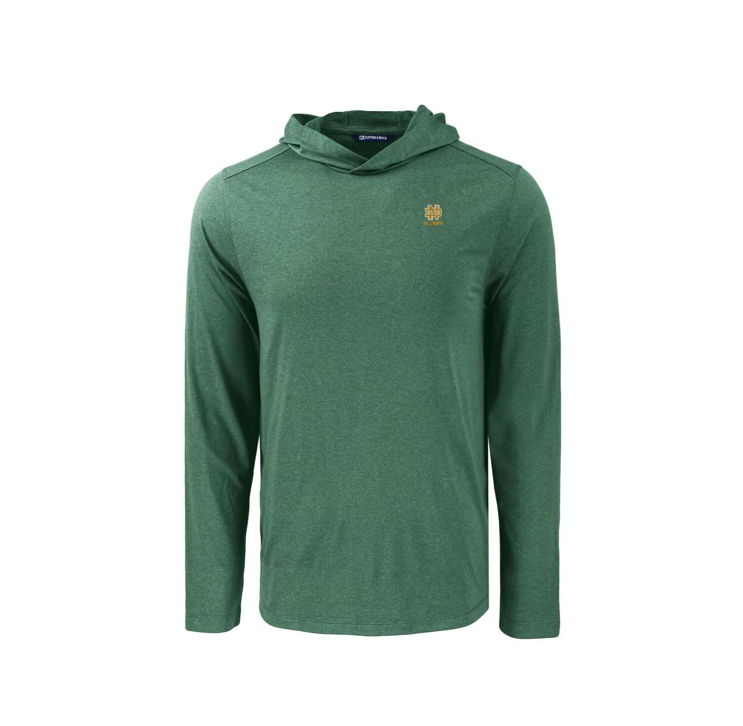 Men's Green Notre Dame Fighting Irish Coastline Epic Comfort Eco Long Sleeve Hoodie T-Shirt