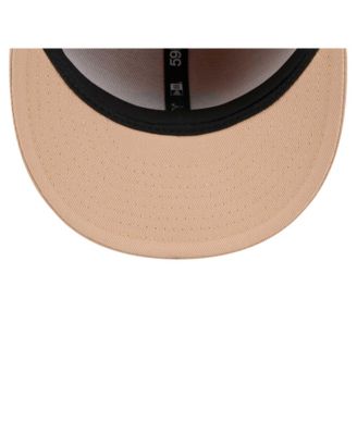 Приталенная шляпа New Era Men's Tan New Orleans Saints с орехами Пекан и цукатами 59FIFTY