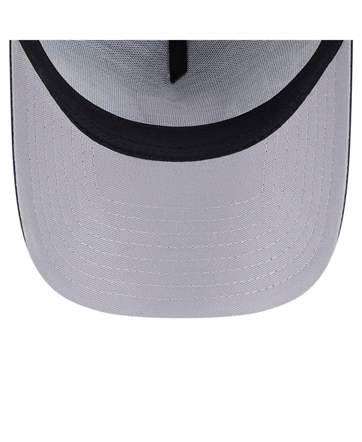 New Era Women's Navy Houston Texans Peace Love Trucker 9forty Adjustable Hat In Navy