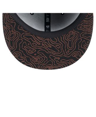 Мужская черная приталенная шляпа New Era Cincinnati Bengals Geo 59 FIFTY