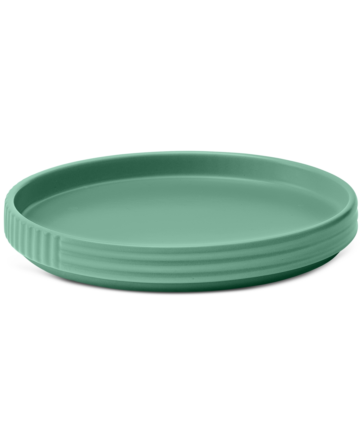 The Cellar Aaden Textured Appetizer Plates, Set Of 4, Exclusively At Macy's In Green