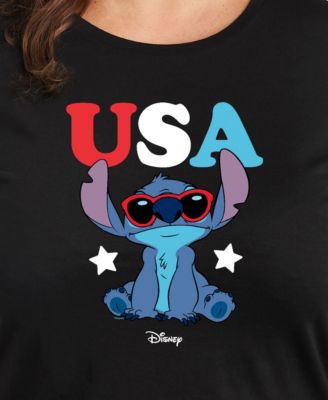 Trendy Plus Size Stitch USA Graphic T-Shirt