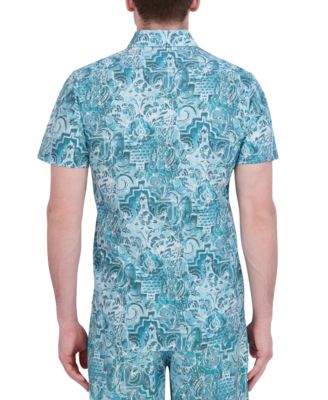 Мужская рубашка и плавки Robert Graham с тропическим принтом