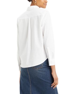 Women's Classic Fit Button-Front Shirt