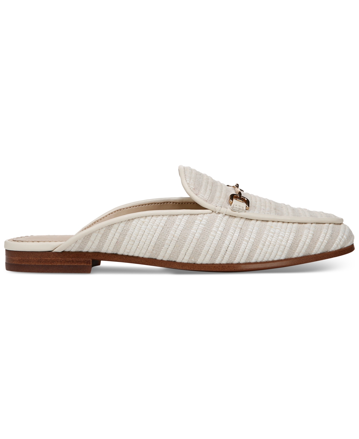 Shop Sam Edelman Women's Linnie Tailored Mules In White Natural