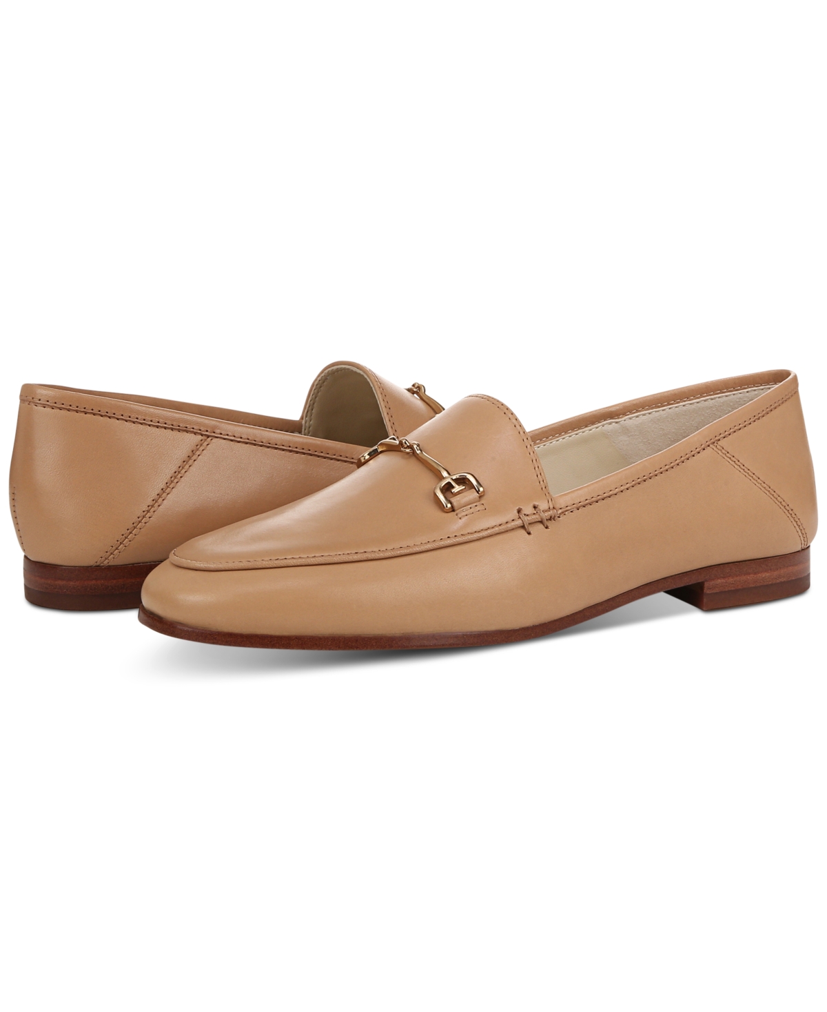 Sam Edelman Women's Loraine Tailored Loafers In French Sand Leather