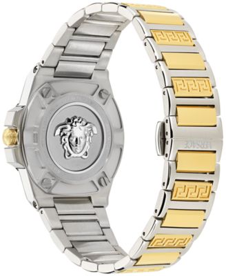 Women's Swiss Greca Reaction Two-Tone Stainless Steel Bracelet Watch 38mm