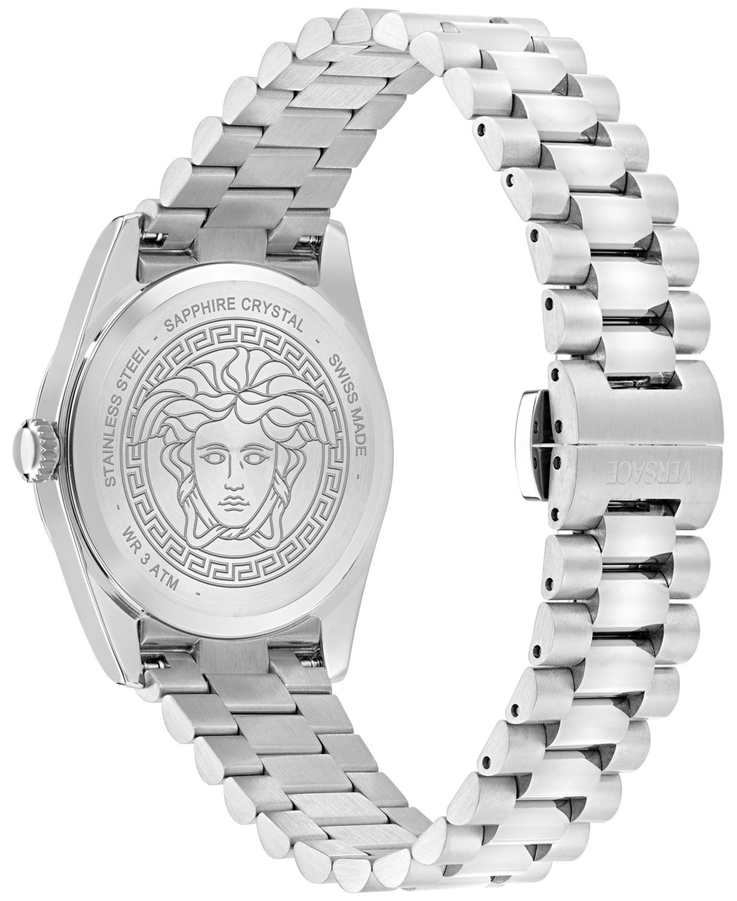 Women's Swiss Millenyium Stainless Steel Bracelet Watch 32mm