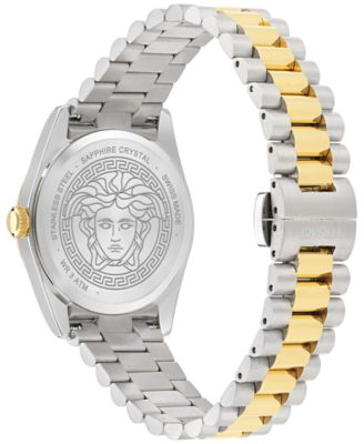 Women's Swiss Millenyium Two-Tone Stainless Steel Bracelet Watch 32mm