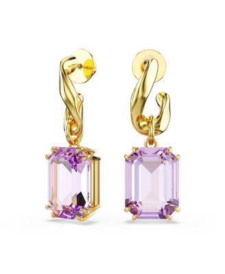 Серьги-капли Millenia с позолотой от Swarovski