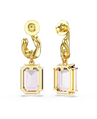 Gold-Tone Plated Millenia Drop Earrings