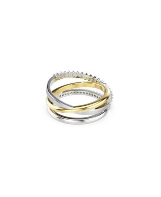 Hyperbola Mixed Metal Finish Ring