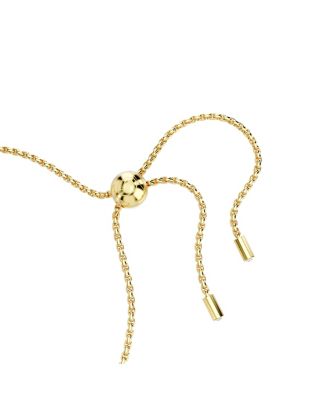 Matrix Pear Cut Pink Gold-Tone Plated Bracelet