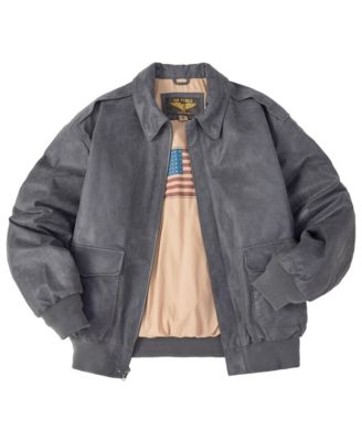 Десантная кожаная куртка Landing Leathers Мужская куртка-бомбер из потертой кожи A-2