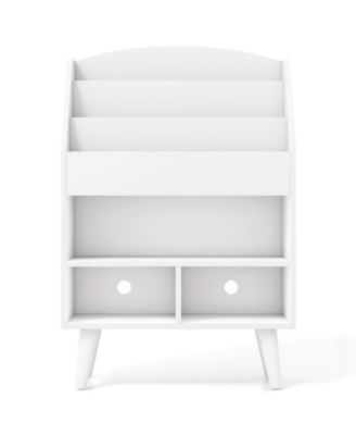 Kids Bookshelf with Open Compartment for Toddlers for Easy Access to Books and Toys