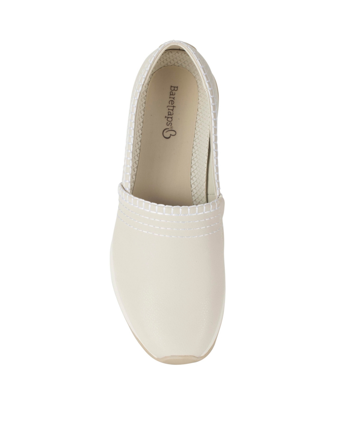 Shop Baretraps Women's Gennie Slip On Flats In Cream