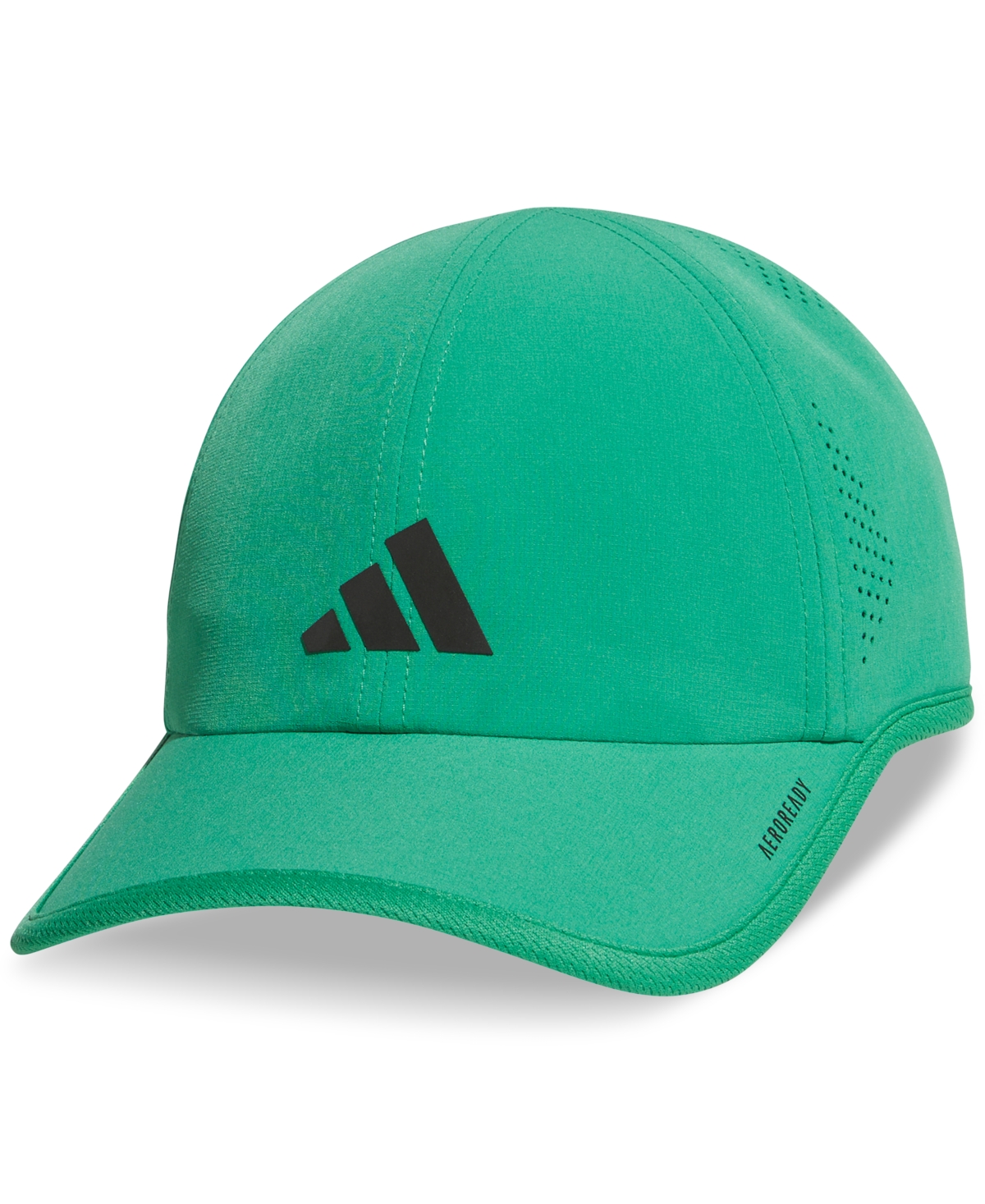 Adidas Originals Men's Superlite Logo Cap In Semi Court Green,black