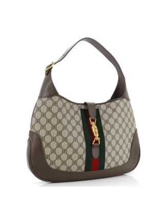 Pre-Owned Balenciaga Medium x Gucci The Hacker Project Jackie 1961 Hobo BB Coated Canvas 238890₽
