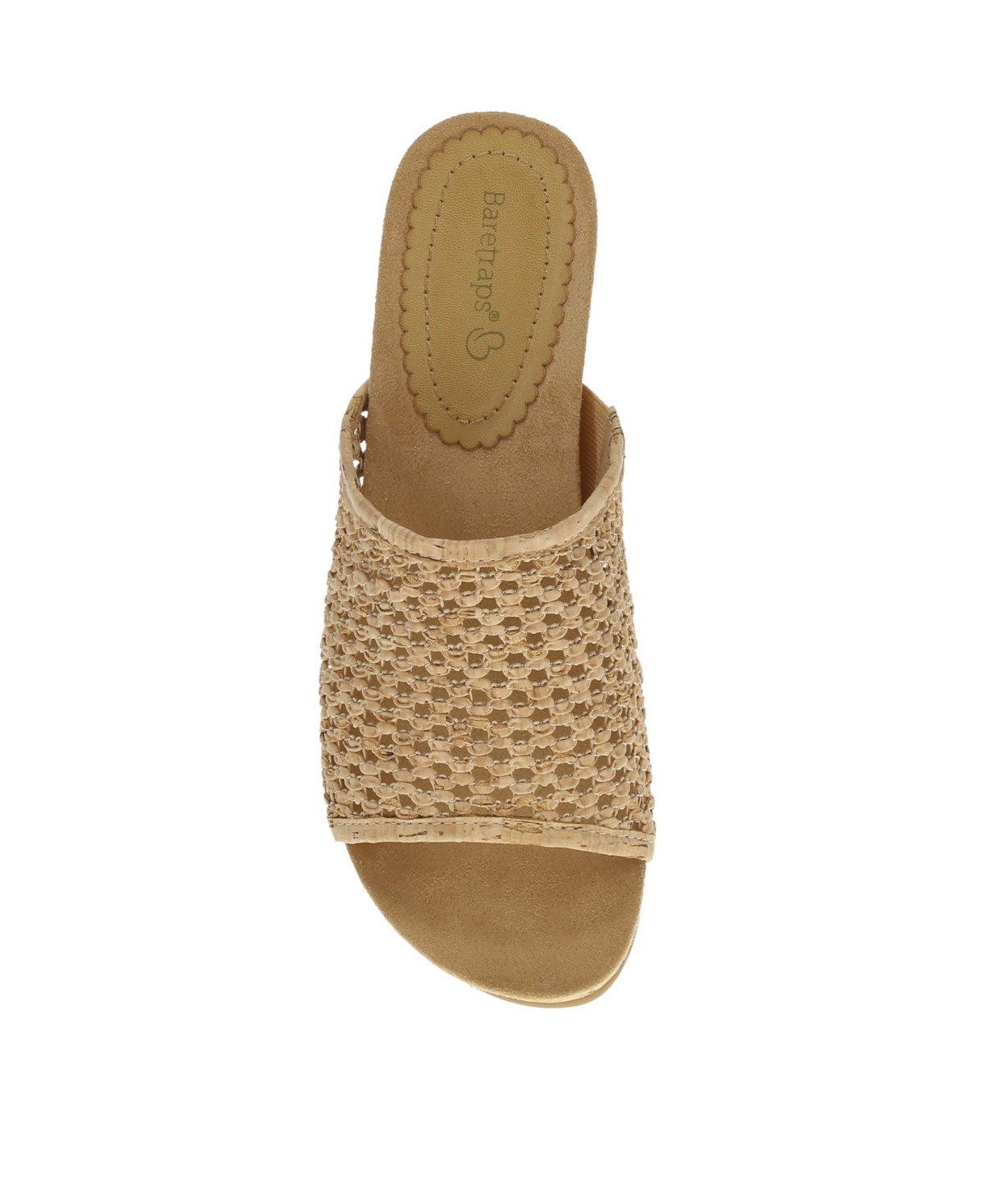Shop Baretraps Women's Flossey Slide Wedge Sandals In Natural Cork