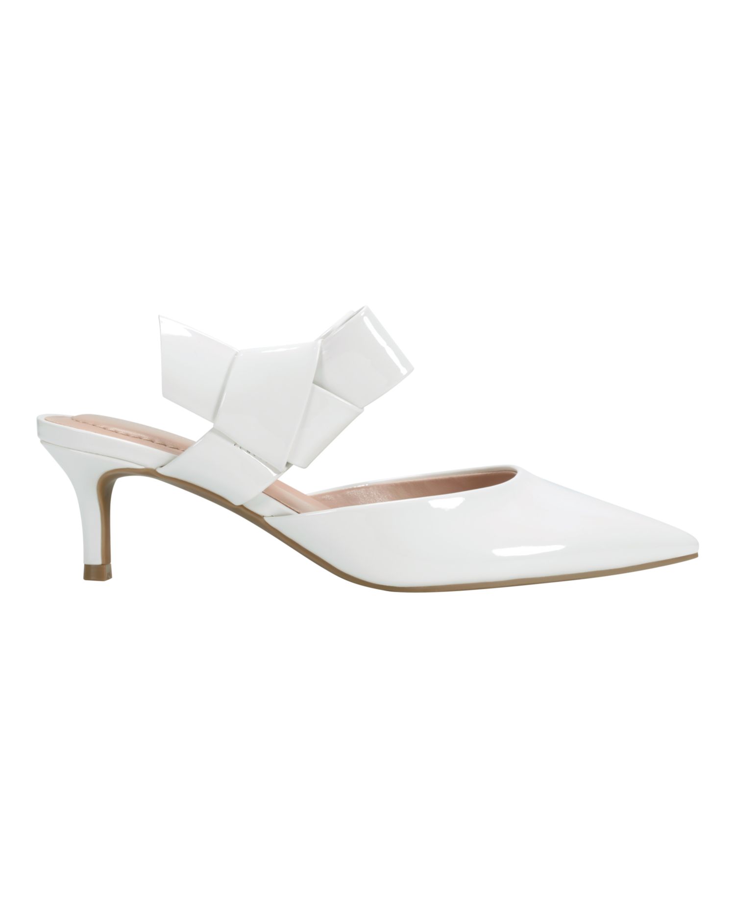 Women's Millie Bow Strap Kitten Heel Mules