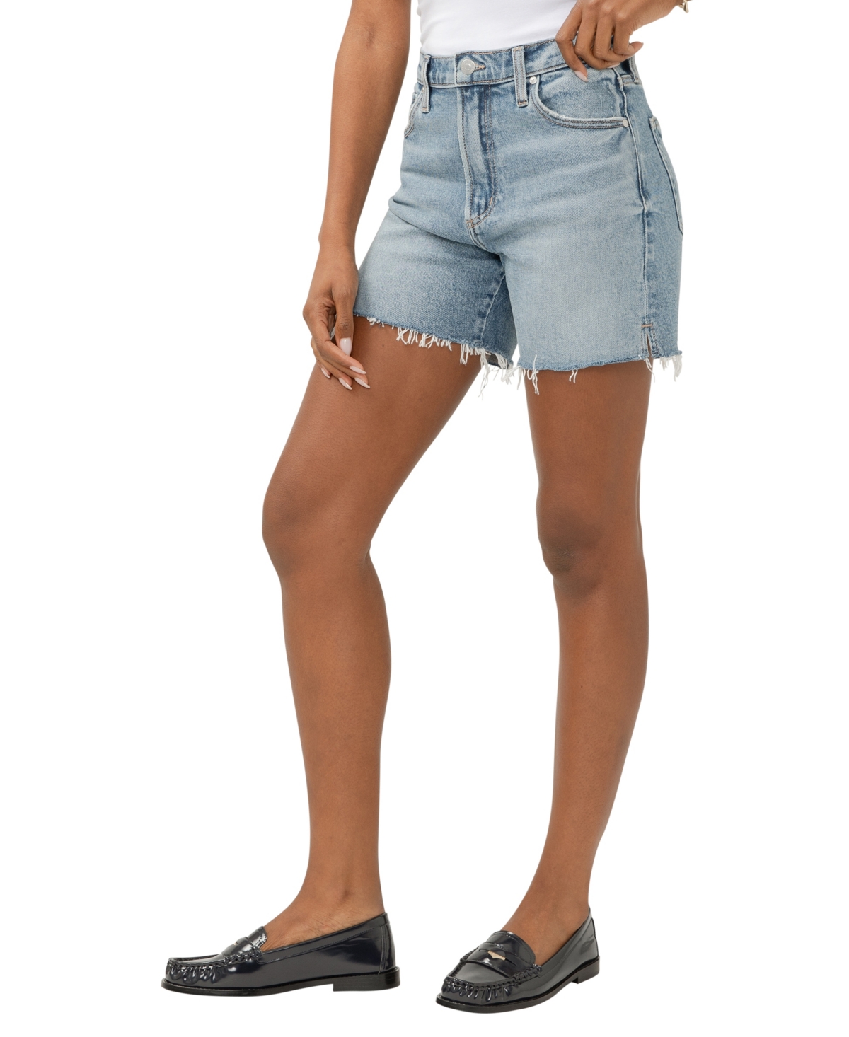 SILVER JEANS CO. WOMEN'S HIGHLY DESIRABLE HIGH-RISE SHORTS 